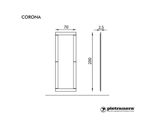 Зеркало парикмахерское CORONA